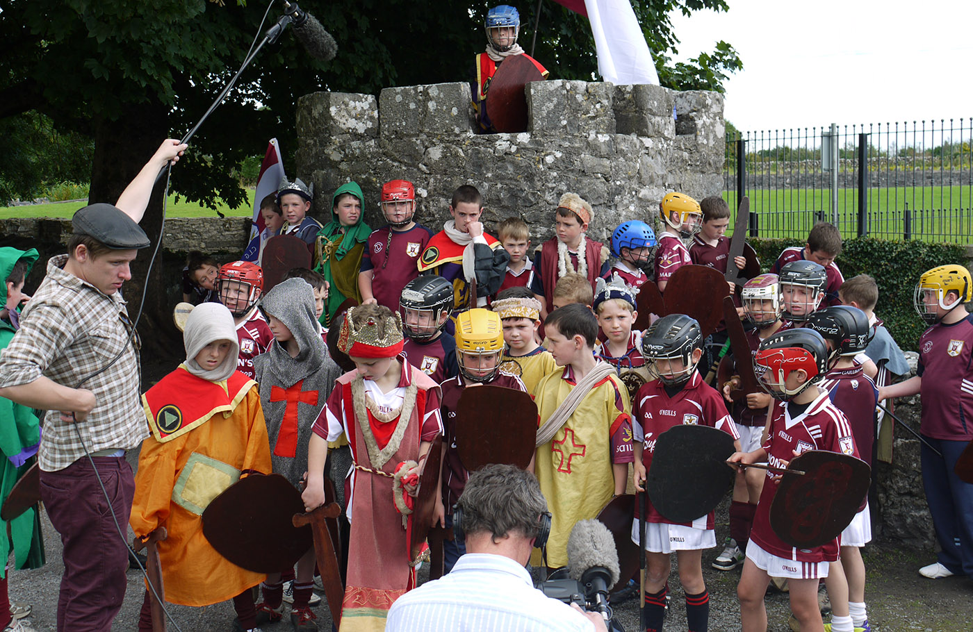All-Ireland Hurling Final 'Up for the Match' from Athenry Slide background